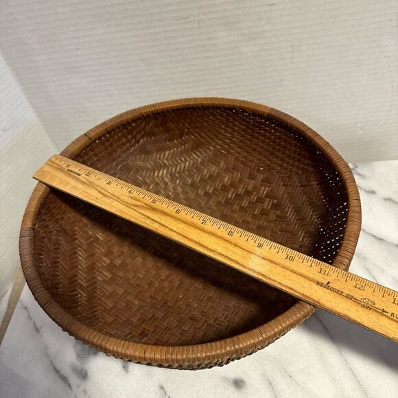 Vintage utility basket hand made Boho fruit/ bread/veggie all purpose basket - Picture 8 of 12